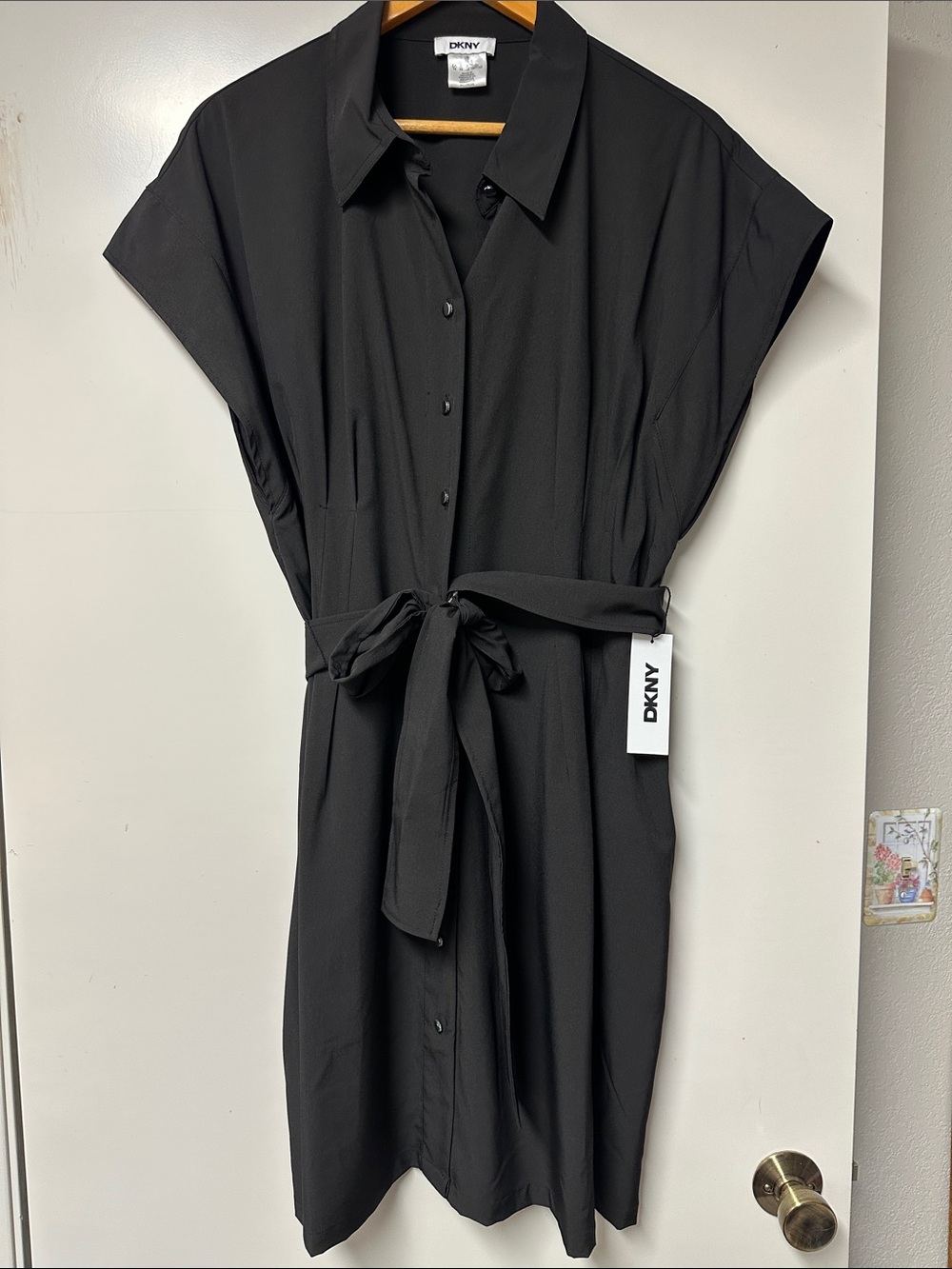 NWT - DKNY button down dress w/pockets (16)